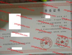 大连外国语大学毕自考毕业证样本