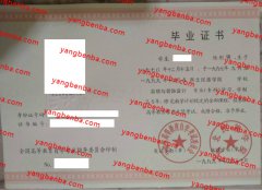 西北民族学院自考毕业证样本