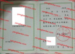 吉林中医药学校中专毕业证样本