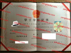 长沙理工大学学士学位证书样本