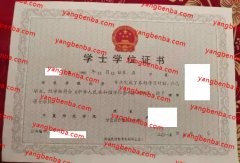 宁夏师范学院学士学位证书样本