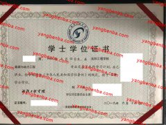 沈阳工程学院学士学位证书样本