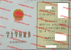 西南师范大学学士学位证书样本