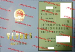 重庆商学院学士学位证书样本