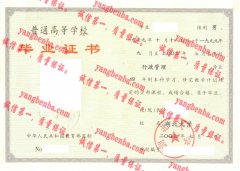 湖北大学毕业证样本