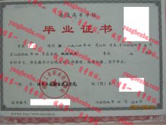 湖南工业职业技术学院毕业证样本