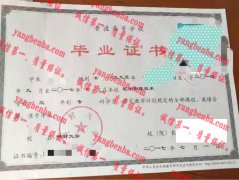 开封大学毕业证样本