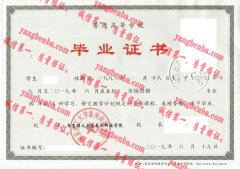 南京理工大学泰州科技学院毕业证样本