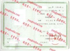 南京林业大学毕业证样本