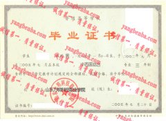 山东力明科技职业学院毕业证样本