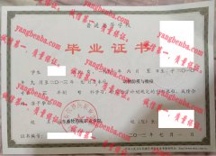 山东畜牧兽医职业学院毕业证样本