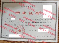 沈阳大学科技工程学院毕业证样本