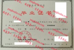 石家庄信息工程职业学院毕业证样本