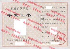 西北政法大学毕业证样本