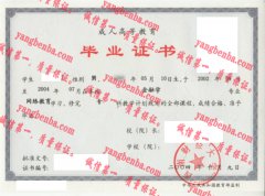 西南财经大学毕业证样本