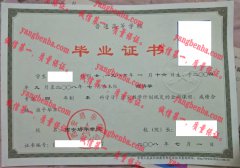 西安培华学院毕业证样本