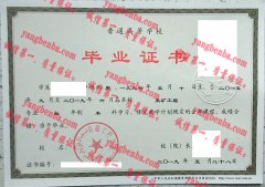 新疆工程学院毕业证样本