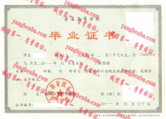 益阳职业技术学院毕业证样本