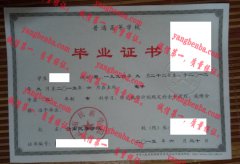 云南名族学院毕业证样本