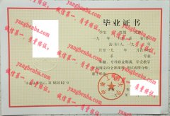 中南工业大学毕业证样本