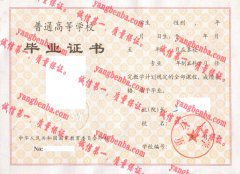 重庆大学毕业证样本