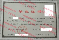 北京师范大学毕业证样本