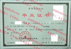 大同煤炭职业技术学院毕业证样本