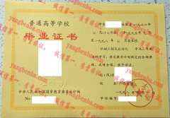 广西大学毕业证样本