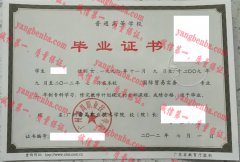 广州番禺职业技术学院毕业证样本