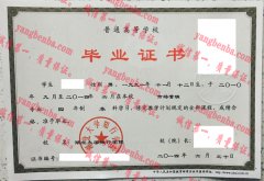 湖北大学知行学院毕业证样本