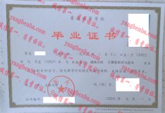 山东大学毕业证样本