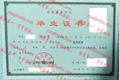 山东现代职业学院毕业证样本