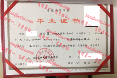 山西农业大学信息学院毕业证样本