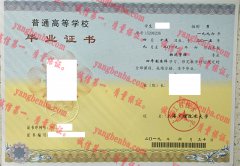 上海工程技术大学毕业证样本