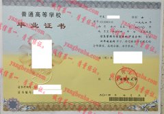 上海理工大学毕业证样本