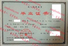 天津市红桥区职工大学毕业证样本