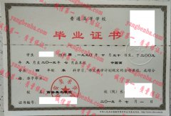 西安美术学院毕业证样本