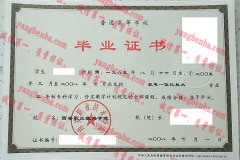 西安职业技术学院毕业证样本