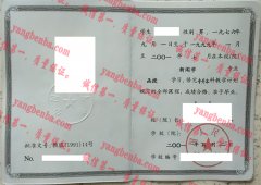 中国人民大学毕业证样本