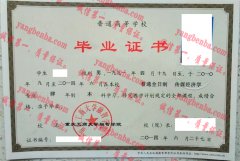 重庆工商大学融智学院毕业证样本