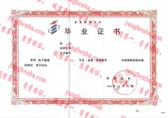 华中科技大学毕业证样本