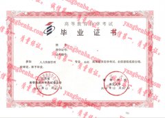 南京大学毕业证样本