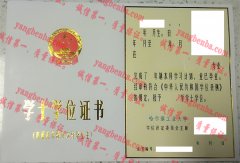 哈尔滨工业大学学士学位证书样本