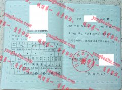 白银市第九中学毕业证样本