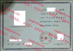 福建省南安市成功中学毕业证样本