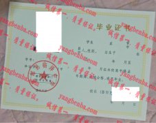 高邮县临泽中学毕业证样本