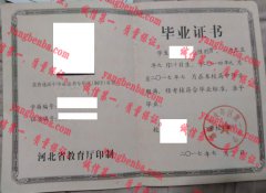 邯郸市永年区第一中学毕业证样本