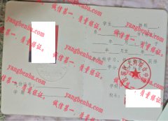 汉滨区大河综合中学毕业证样本