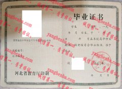 河北祁州中学毕业证样本