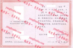 湖南省地质中学毕业证样本